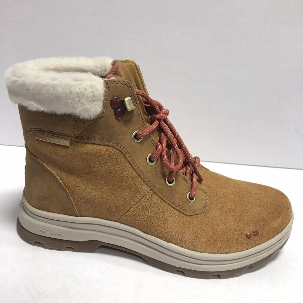 Ryka Women’s Bayou, Brown Suede Boots, Size 6.5Wide